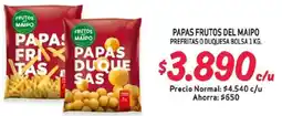 Alvi Papas frutos del maipo prefritas o duquesa bolsa oferta