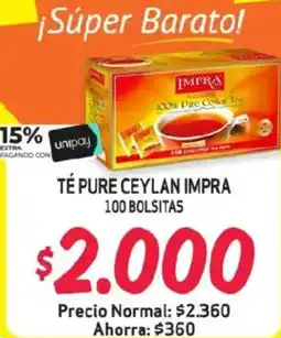 Alvi Impra té pure ceylan oferta