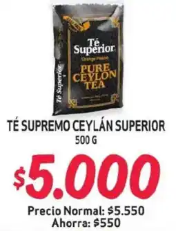 Alvi Té supremo ceylán superior oferta