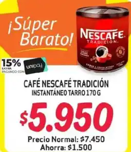 Alvi Café nescafé tradición instantáneo tarro oferta