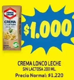 Alvi Lonco leche crema sin lactosa oferta