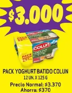 Alvi Colun pack yoghurt batido oferta