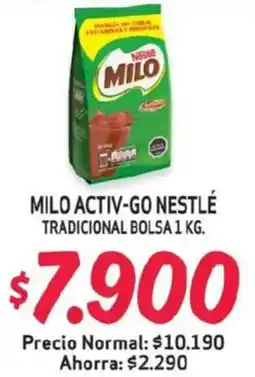 Alvi Nestlé milo activ-go tradicional bolsa oferta