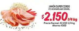 Alvi Jamón super cerdo g°2 acaramelado granel oferta