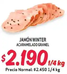 Alvi Jamón winter acaramelado granel oferta