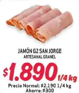 Alvi Jamón g2 san jorge artesanal granel oferta
