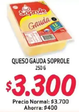 Alvi Soprole queso gauda oferta