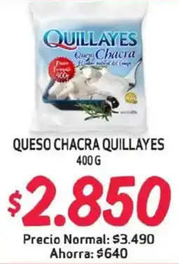 Alvi Quillayes queso chacra oferta