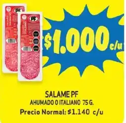 Alvi PF salame ahumado o italiano oferta