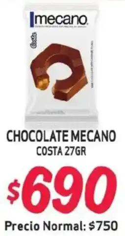 Alvi Mecano chocolate costa oferta