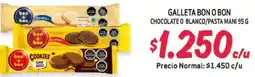 Alvi Bon o bon galleta chocolate o blanco/pasta mani oferta