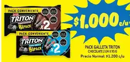Alvi Triton pack galleta chocolate oferta