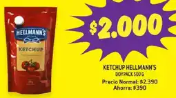Alvi Hellmann's ketchup doy pack oferta