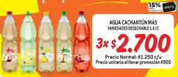 Alvi Agua cachantún más variedades desechable oferta