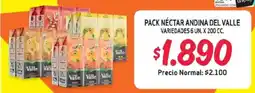 Alvi Pack néctar andina del valle variedades oferta