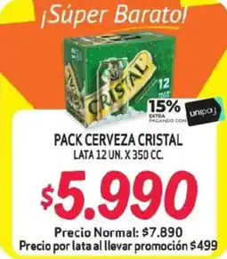 Alvi Cristal cerveza oferta
