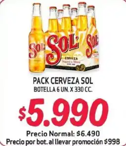 Alvi Sol cerveza oferta