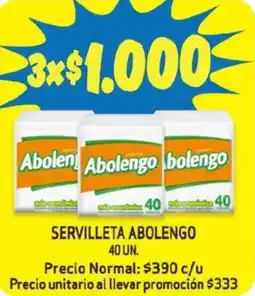 Alvi Abolengo servilleta oferta