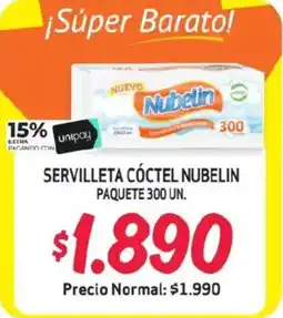 Alvi Nubelin servilleta cóctel oferta