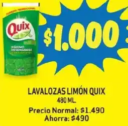 Alvi Quix lavalozas limón oferta