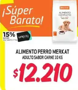 Alvi Merkat alimento perro adulto sabor carne oferta