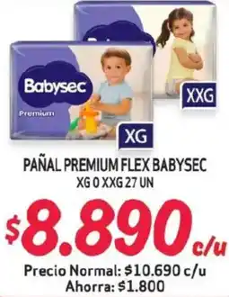 Alvi Babysec pañal premium flex oferta