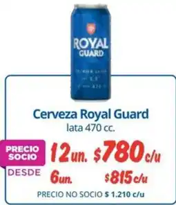Alvi Royal guard cerveza lata oferta