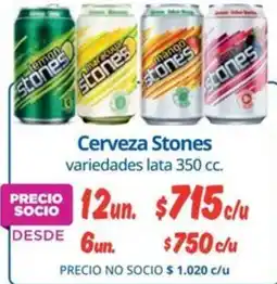 Alvi Stones cerveza variedades lata oferta