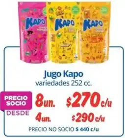Alvi Kapo jugo variedades oferta