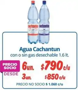 Alvi Cachantun agua con o sin gas desechable oferta