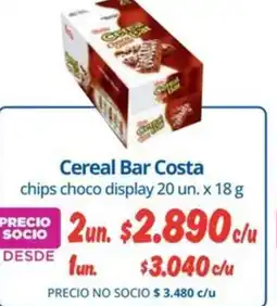 Alvi Costa cereal bar oferta