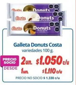 Alvi Costa galleta donuts oferta