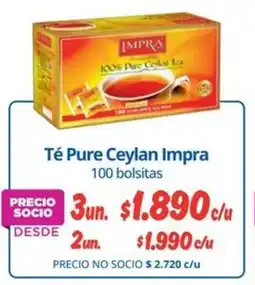 Alvi Impra té pure ceylan oferta