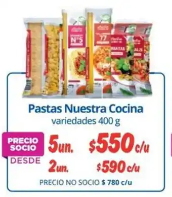 Nuestra Cocina pastas