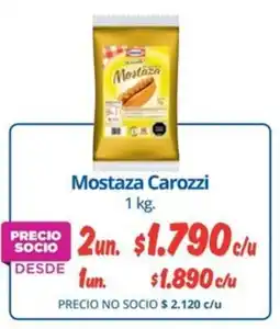 Alvi Carozzi mostaza oferta