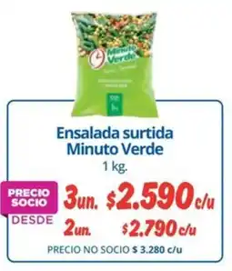 Alvi Minuto Verde ensalada surtida oferta
