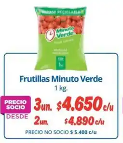 Alvi Minuto Verde frutillas oferta