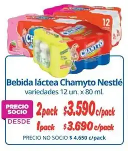 Alvi Nestlé Chamyto bebida láctea oferta