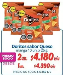 Alvi Doritos sabor queso manga oferta