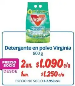 Alvi Virginia detergente en polvo oferta