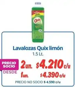 Alvi Quix lavalozas limón oferta