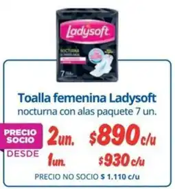Alvi Ladysoft toalla femenina nocturna con alas paquete oferta