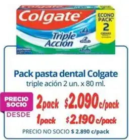 Alvi Colgate pack pasta dental triple ación oferta