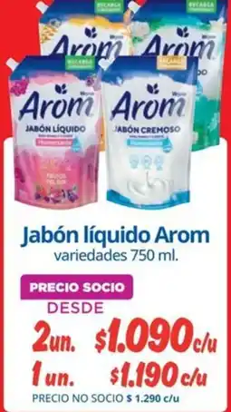 Alvi Arom jabón líquido variedades oferta