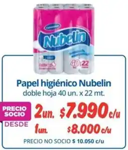 Alvi Nubelin Papel higiénico doble hoja oferta