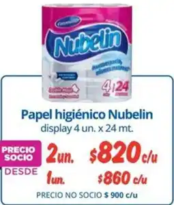 Alvi Nubelin Papel higiénico display oferta