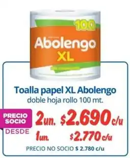 Alvi Abolengo toalla papel doble hoja rollo oferta