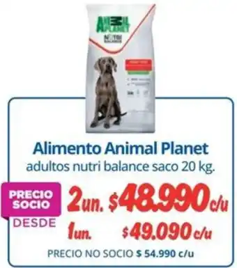 Alvi Animal planet alimento adultos nutri balance saco oferta