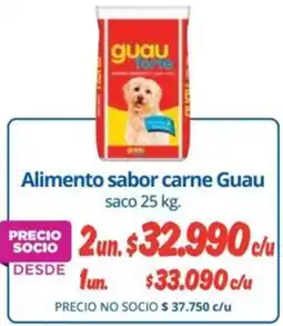 Alvi Guau forte alimento sabor carne saco oferta