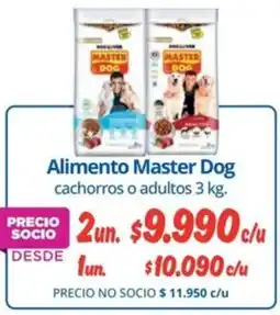 Alvi Master dog alimento cachorros o adultos oferta